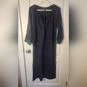 J. Crew Linen Blend Dress/Cover Up Size Small